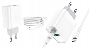 Зарядное устройство для телефона FAST Type C USB-C + кабель