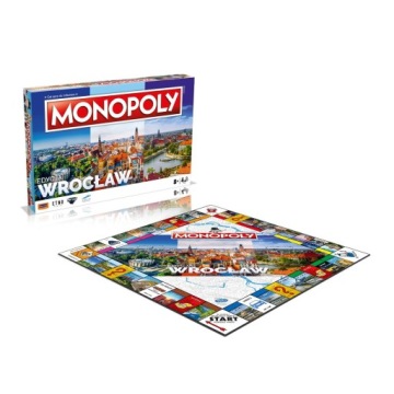 Монополия НАСТОЛЬНАЯ Игра Экономическая Вроцлав ВЕЛИКОЛЕПНАЯ