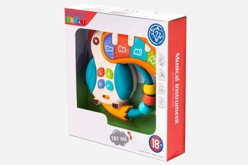 МУЗЫКАЛЬНАЯ ИГРУШКА ДЛЯ ИГРЫ НА ПИАНО ПРОРЕЗЫКЕ ТУКАН 3В1