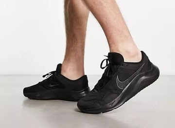 Nike Legend Essential Sportowe 3 Buty Czarne Męskie Lekkie Wygodne