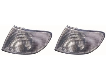 2X SVĚTLA SMĚROVKA ABAKUS PŘEDNÍ L+P DO AUDI A6 C4