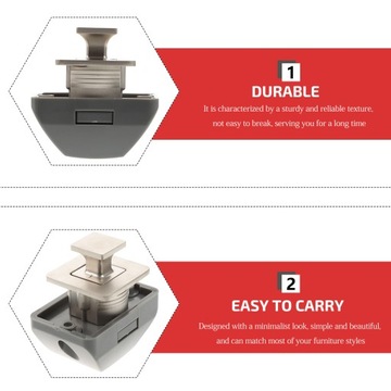 Шкаф без ключа с ручкой для автофургона