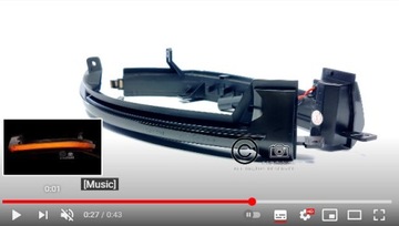 DYNAMICKÉ SMĚROVKY ZRCÁTKO VW TOUAREG MK2