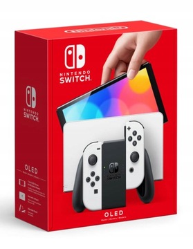 KONSOLA NINTENDO SWITCH OLED MODEL WHITE / BIAŁY