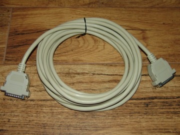 Kabel komputerowy równoległy DB25M-DB25M DSUB25
