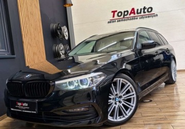 BMW Seria 5 G30-G31 Touring 520d 190KM 2019 BMW Seria 5 2.0D 190KM automat gwarancja FULL LED AUTOMAT navi 2.0