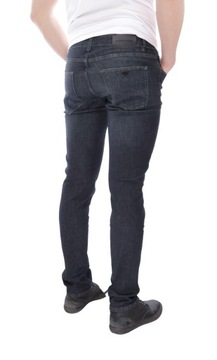 ARMANI JEANS SPODNIE SLIM EMPORIO PREMIUM ROZ. 38