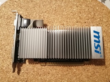 MSI GeForce GT 210 512 МБ DDR3 64 бит PCI-e низкопрофильный N210-TC1GD3H/LP