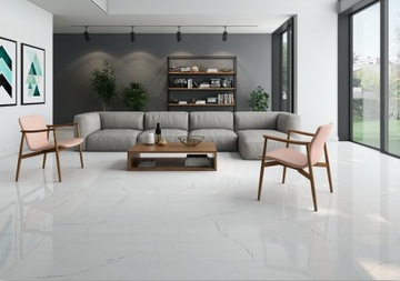 КАРРАРСКИЙ КАМЕНЬ МРАМОР ГРЕСС 60x60 СОРТА REKT POLER. И