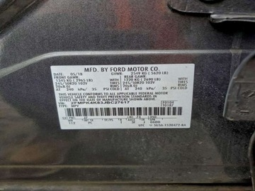 Ford Edge II SUV 3.5 V6 TI-VCT 284KM 2018 Ford Edge 3.5 Benzyna 284KM, zdjęcie 12