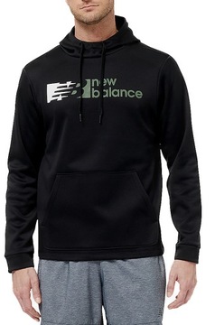 Bluza męska NEW BALANCE NB HEAT czarna z logo M