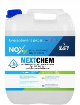 AdBlue Noxy жидкость 10л Ad Blue Funnel Евро 5 Евро 6 Раствор мочевины NOX