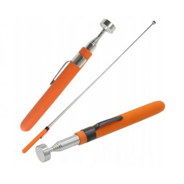 CHWYTAK TELESKOPOWY MAGNETYCZNY MOCNY MAGNES DŁUGI MOCNY Z KLIPSEM 72CM