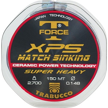 ЛЕСКА TRABUCCO T-FORCE XPS MATCH 0,165 мм 150 м