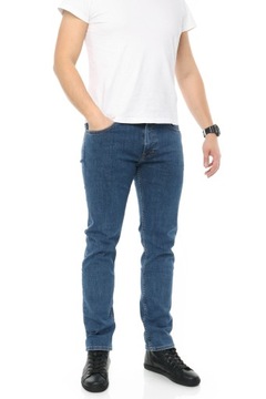LEE RIDER spodnie męskie zwężane jeansy W32 L32