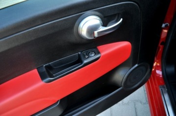 Fiat 500 II CC Seria 1 0.9 TwinAir 85KM 2015 Fiat 500 900 85KM TwinAir Cabrio Klima Pdc, zdjęcie 35