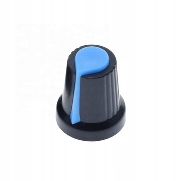 GAŁKA POKRĘTŁO POTENCJOMETRU OŚ 6mm 15x17mm