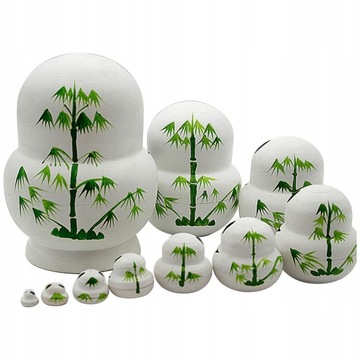 ПАНДА животное Матрешка Бабушка 10в1 15см