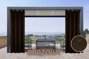 ВОДОНЕПРОНИЦАЕМАЯ ЗАНАВЕСА 155х220 ДЛЯ ТЕРРАСЫ, САДА, БАЛКОНА