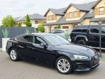 Audi A5 F5 Sportback 2.0 40 TDI 190KM 2019 Audi A5 Sportback Sportback___2.0TDi S-tronic Sport FULL LED Skora Navi Ke, zdjęcie 26