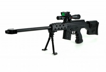 KARABIN WYBOROWY NA KULKI LASER LATARKA LUNETA