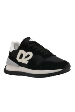 DSQUARED2 Czarne sneakersy Running Low Top 40