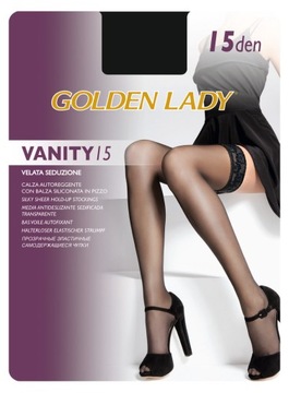 Pończochy Golden Lady Vanity 15 3-4 nero