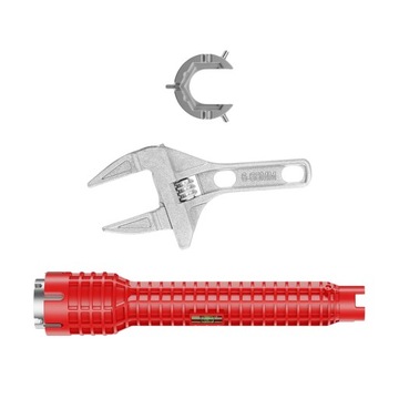 Ключ для раковины Противоскользящий ключ Сантехнический инструмент для