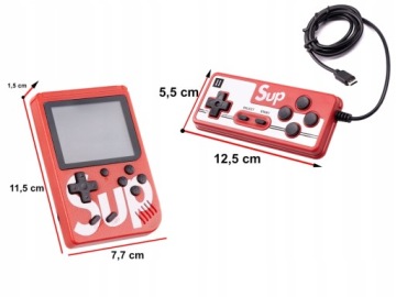 ПОРТАТИВНАЯ МИНИ-РЕТРО-КОНСОЛЬ НА 400 ИГР ТВ-ВЫХОД + ПАНЕЛЬ