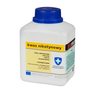 Kwas Nikotynowy Niacyna Niacin 100g BIOMUS proszek
