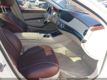 Mercedes Klasa S W222 2019 Mercedes-Benz Klasa S 2019r., S 560, od ubezpieczalni 4.0 Benzyna 463KM, zdjęcie 8