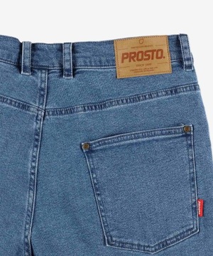 Męskie niebieskie spodnie Prosto Jeans BaggyW30L32