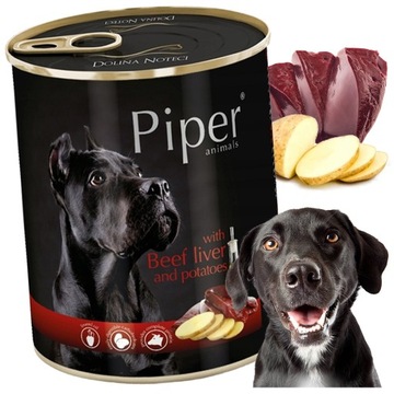 DOLINA NOTECI PIPER PREMIUM Z WĄTRÓBKĄ WOŁOW. 800G