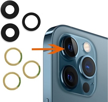 IPHONE 12 PRO MAX TYLNA SZYBKA SZKIEŁKO SZKŁO APARATU OKO OSŁONA KAMERY