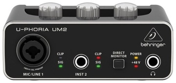Interfejs audio Behringer U-Phoria UM2