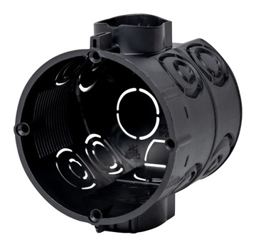 Gniazdo pojedyncze F-Tronic 7310131 czarne 25szt.