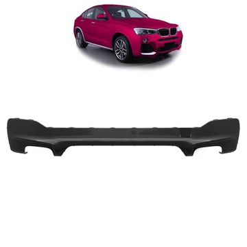 DIFUZOR ZADNÍ DO BMW X4 (F26) 2014 - 2018