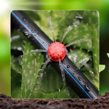 Комплект капельного орошения, автоматическая система для полива сада 25М.