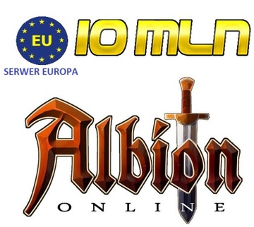 ALBION ONLINE 10KK 10 MILIONÓW EU EUROPA SILVER COINS SREBRO