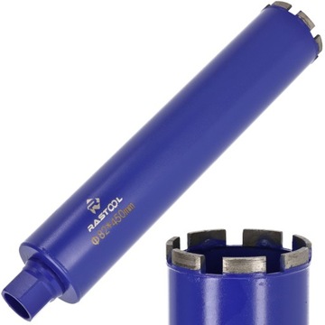 WIERTŁO KORONOWE DIAMENTOWE DO BETONU 82x450MM WIERTNICA OTWORNICA JAKOŚĆ