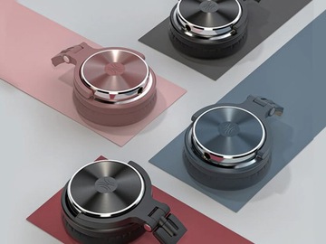 ПРОВОДНЫЕ НАКЛАДНЫЕ НАУШНИКИ ONEODIO PRO 10 РОЗОВОЕ ЗОЛОТО