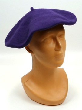 ФРАНЦУЗСКИЙ ШЕРСТЯНОЙ БЕРЕТ С АНТЕННОЙ