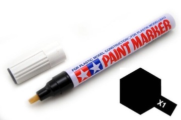 TAMIYA PAINT MARKER X-1 89001 GLOSS BLACK CZARNA