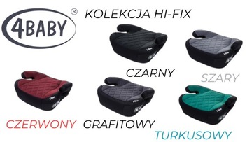 FOTELIK SAMOCHODOWY PODDUPNIK SIEDZISKO PODSTAWKA DLA DZIECKA ISIZE ISOFIX