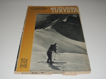 Turysta 5/1957 Wisła, Gorce, Szczyrk, Tolkmicko