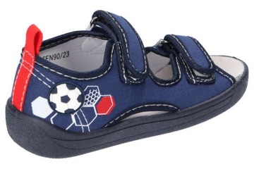 AMERICAN TEN90 SANDAŁY KAPCIE DZIECIĘCE RZEPY N 26