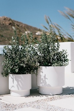 HEOS ЦВЕТОЧНЫЙ ГОРШОК DBHEN300 ВЫСОКИЙ АНТРАЦИТОВЫЙ