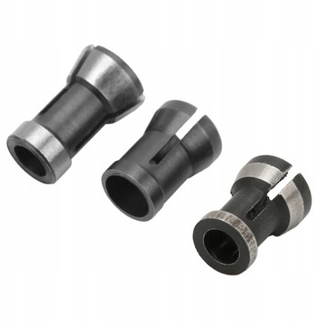 3 sztuk Adapter uchwyt frezarski 6/6,35/8mm