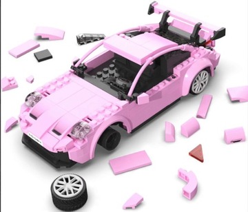 КОМПЛЕКТ CADA BLOCKS SPORTS CAR LEGEND SPORT PINK RC DUAL MODE 280 EL.