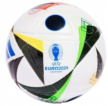 Футбольный мяч ADIDAS EURO 2024 FUSSBALLLIEBE в коробке, размер 5